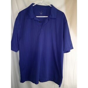 Mens Pro Tour Polo Shirt Short Sleeve Casual Golf‎ Athletic Blue